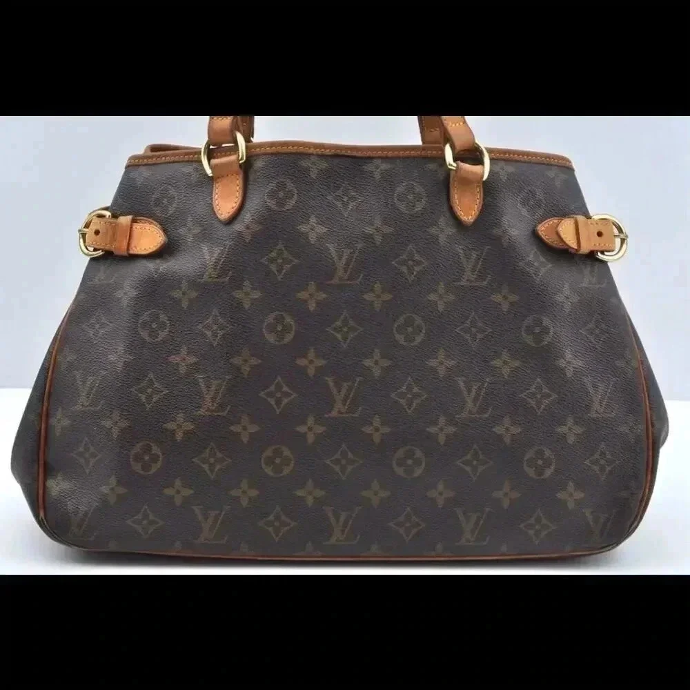 Louis Vuitton Monogram Batignolles Horizontal Shoulder Bag Brown/Tan - Picture 3 of 16